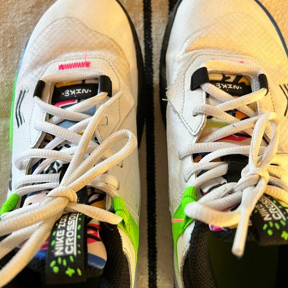 Nike Air Zoom Crossover GS Sprinkle Swoosh Kid Basketball DV1365-101. Sz 7Y - Picture 9 of 10